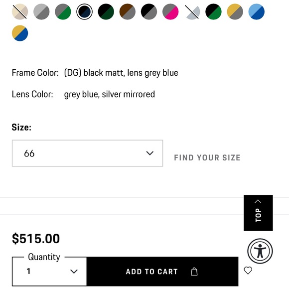 Porsche Men's Titanium Interchangeable-Lens Aviator Sunglasses - Picture 5 of 5